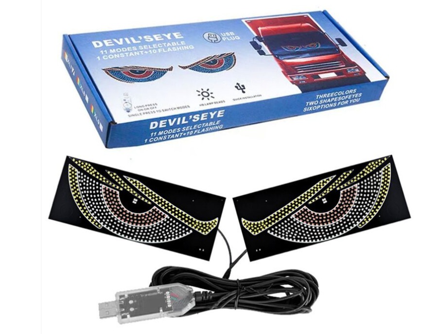 Paneli za LED Zinazonyumbulika za Gari 'Devils Eye'