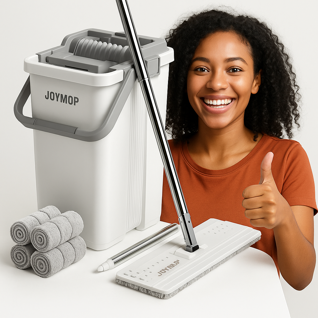 Seti ya Mop na Ndoo yenye Kifaa cha Kukamua - Tanzania Store